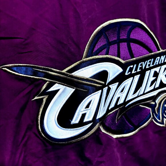 CLEVELAND CAVALIERS CAVS NBA Team Mens 3XL Pullover Jacket Basketball Sportswear - Picture 14 of 16